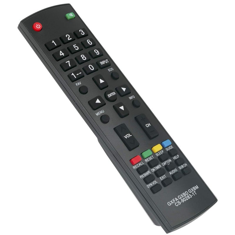 Beyution New Remote GXFA GXBD GXBM CS-90283-1T fit for Sanyo LCD TV DP19648 DP26640 DP26648 DP26649 DP32648 DP32649 DP37649 DP37819 DP39842 DP39843 DP39E23 DP26647 DP26746 DP32647 DP32746 DP37647 DP42545 - Image 3